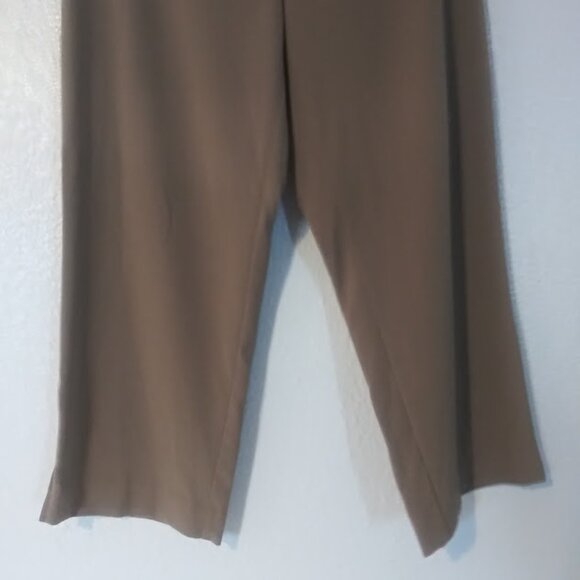 Christopher & Banks women's size 12 tan stretch pants - Picture 3 of 14